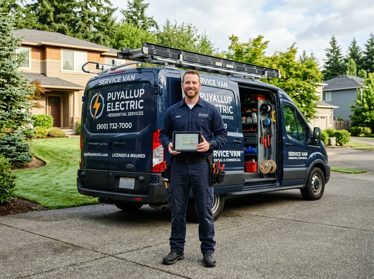 VoltRush Electric Service Van in Puyallup WA